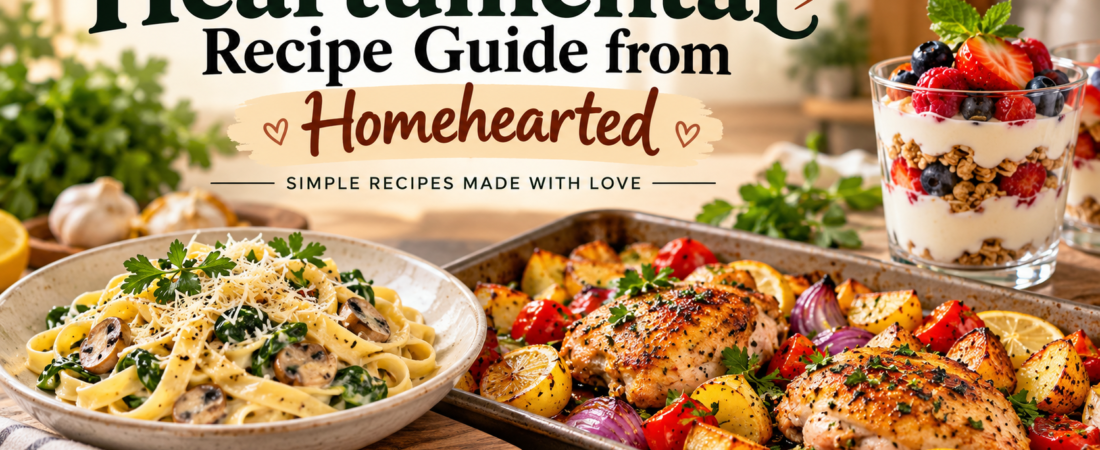 Heartumental Recipe Guide from Homehearted: Simple Recipes Made with Love